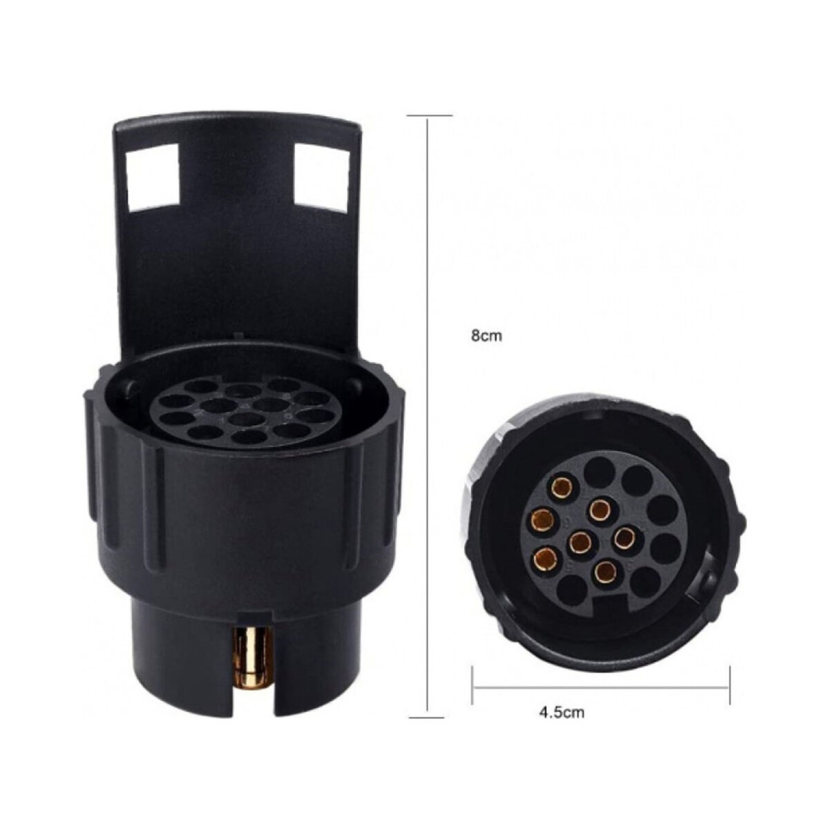 Tilhengerplugg All Ride 12 V 7-13 pin